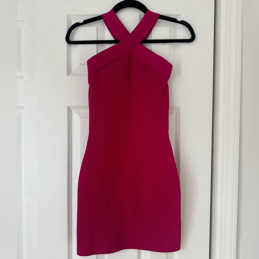 ARITZIA BABATON Sculpt Knit Cross Dress Size XS